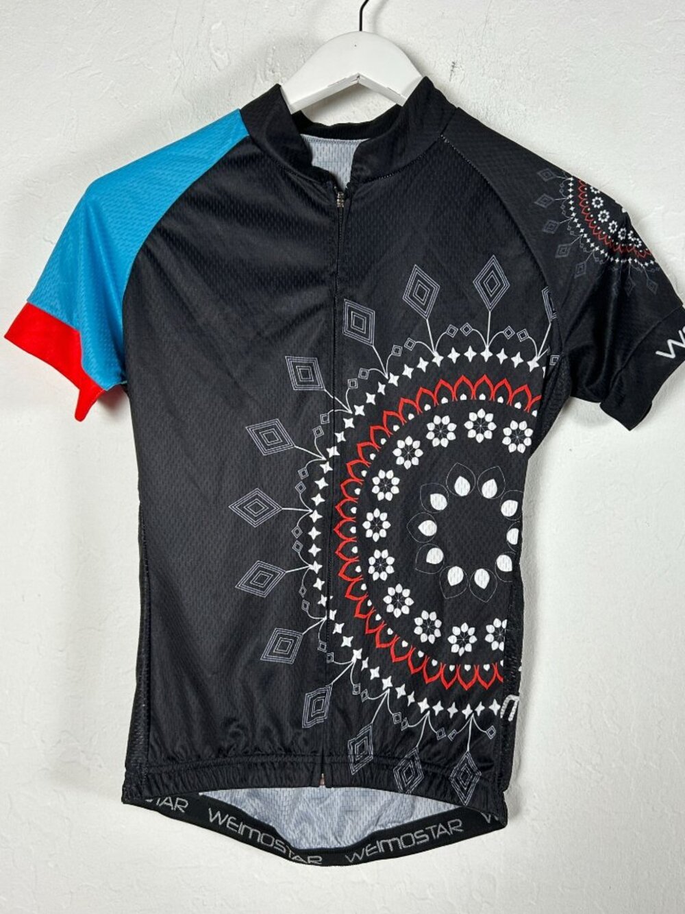 Weimostar Womens Cycling Jersey Short Sleeve Shirt Bike Tops Bicycle Medium